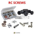 J-M SUPPLIES - RCScrewZ Stainless Steel Screw Kt ara046 for Arrma RC Big Rock 3s 4x4 #ARA4312V3 RC Car | PRO -