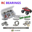 Representative image of an RCScrewZ rubber-sealed bearing kit for Marui Big Bear Datsun 2WD 1/12 Electric Monster Truck MT-59-RC-4; exact bearing sizes and quantities vary by RC model.