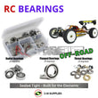 Representative image of an RCScrewZ rubber-sealed bearing kit for Mayako MX8E-24MPC/24R 1/8 Electric Buggy (MYE0377-24R); exact bearing sizes and quantities vary by RC model.