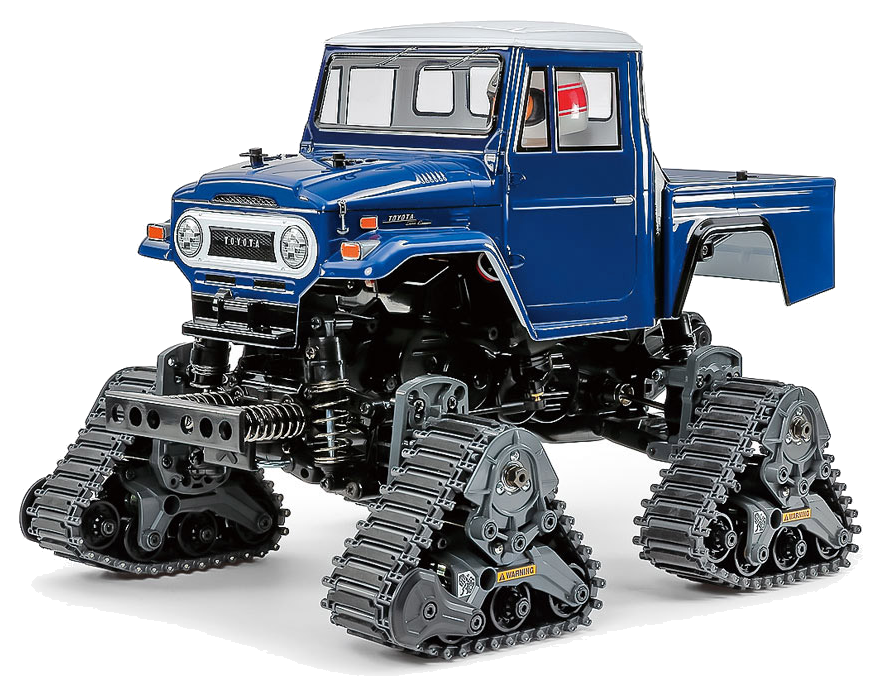Tamiya Toyota Land Cruiser 40 Pick-Up Quadtrack GF-01FT (58704) 1/12 electric 4WD tracked off-road truck