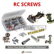 Representative image of an RCScrewZ stainless steel screw kit for Yokomo YR-4M / M2; exact kit contents vary by RC model.