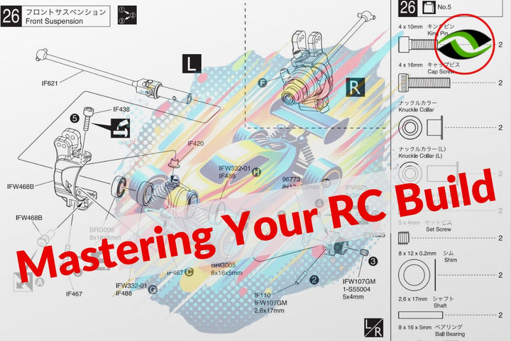 Mastering Your RC Build - RC vehicle screw diagram and stainless steel screw kit for perfect RC upgrades - J-M SUPPLIES