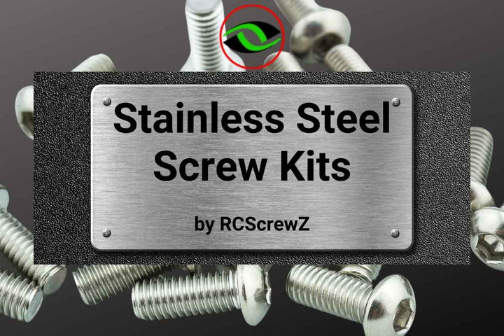 Stainless steel screw kits by RCScrewZ