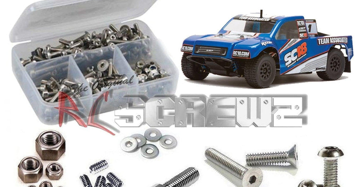 Team Associated SC18 1/18th Electric Short Course Truck — Compatible ...