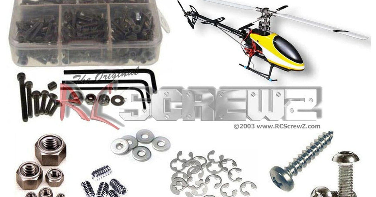 Dynam E-Razor 450 RC Helicopter — Compatible Kits by RCScrewZ (Screws ...