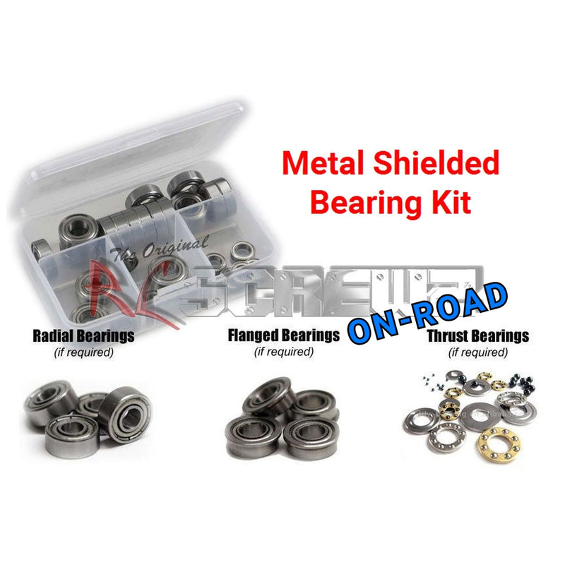 RCScrewZ Metal Shielded Bearing Kit tra157b for Traxxas 4-Tec Drift Nissan 240SX 1/10 Electric RWD Drift Car (105247-4) | SET