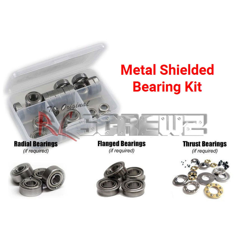 RCScrewZ Metal Shielded Bearings kyo214b for Kyosho Inferno MP10 Readyset 1/8 Buggy (#33025) | SET