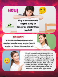 RCScrewZ Stainless Steel Screw Kit kyo215 for Kyosho Inferno MP11 1/8 Nitro GP 4WD Off-Road Competition Racing Buggy (33028) | SET