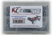 RCScrewZ Stainless Steel Screw Kit asc118 for Team Associated RC8B4 Team Kit 1/8 Nitro 4WD Off-Road Buggy (#80945) | SET