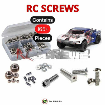 J-M SUPPLIES - RCScrewZ Metric Stainless Screw Kit ass038m for Associated SC10 / SC10.2 #7038 RC Car | RCX - 