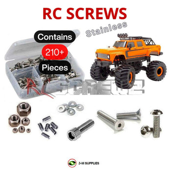 J-M SUPPLIES - RCScrewZ Stainless Steel Screw Kit cen032 for CEN Racing Ford B50 #8960 RC Car | SET - 