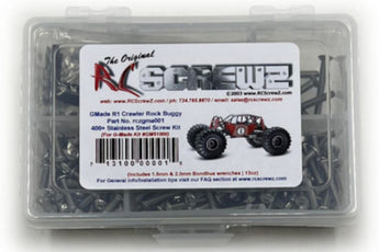 RCScrewZ Stainless Steel Screw Kit gma001 for GMade R1 Rock Crawler #GM51000 RC Car | RCX