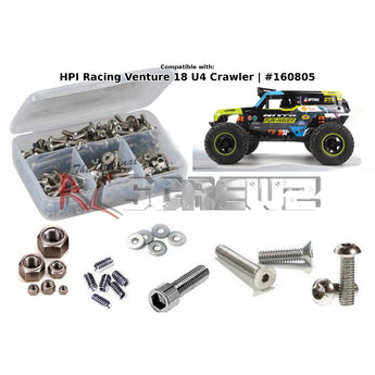 J-M SUPPLIES RC Parts Store - RCScrewZ Stainless Screw Kit hpi108 for HPI Venture 18 U4 Crawler (#160805/887) | SET