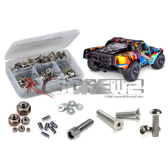 J-M SUPPLIES - RCScrewZ Bundle: Screw & Bearing Kits for Traxxas Maxx Slash Short Course Truck - tra123/r