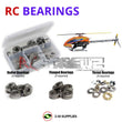 J-M SUPPLIES - RCScrewZ Metal Shielded Bearing Kit alg041b for Align TB60 #RH60E31XT Helicopter RC | PRO - 