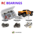 J-M SUPPLIES - RCScrewZ Metal Shielded Bearing Kit ara030b for Arrma RC Senton 3s BLX #102721 RC Car | RCX - 