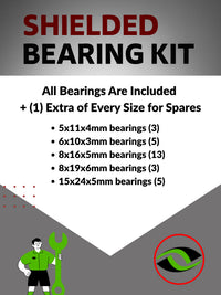 Upgrade Your RC Car with Metal Shielded Bearings for ARRMA Kraton 6S BLX V6 | ara069b - High Performance Upgrade | Durable & Reliable - by J-M SUPPLIES
