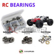 J-M SUPPLIES RC Parts Store - RCScrewZ Metal Shielded Bearing Kit arrm002b for ARRMA Granite BLS RTR Brushless 1/10 Electric 2WD Monster Truck (AR102615 Blue, AR102616 Red) | SET