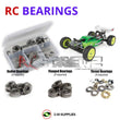 J-M SUPPLIES RC Parts Store - RCScrewZ Metal Shielded Bearing Kit asc104b for Team Associated RC10B6.2D Team Kit 1/10 Electric 2WD Dirt Off-Road Buggy (#ASC90024, #90024) | UPG