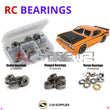 J-M SUPPLIES RC Parts Store - RCScrewZ Metal Shielded Bearing Kit asc107b for Team Associated DR10 Drag Race Car 1/10 Electric 2WD On-Road Drag Car (#ASC70025, #ASC70028, #70025, #70028) | UPG