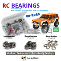 Representative image of an RCScrewZ metal-shielded bearing kit for Team Associated RC10 Trail Portal 1/10 (40137, ASC40137); exact bearing sizes and quantities vary by RC model.