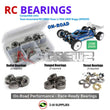 J-M SUPPLIES RC Parts Store - RCScrewZ Metal Shielded Bearing Kit asc159b for Team Associated RC10B84 Team Kit 1/10 Electric 4WD Off-Road Buggy (#90050, #ASC90050) | UPG