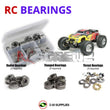 J-M SUPPLIES RC Parts Store - RCScrewZ Metal Shielded Bearing Kit ass029b for Associated Monster GT 8.0/RTR MT | PRO