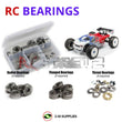 J-M SUPPLIES - RCScrewZ Metal Shielded Bearing Kit ass075b for Associated RC8 T3e Team #80918 RC Car | RCX - 