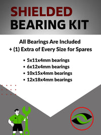 Upgrade Your RC Car with Rubber Shielded Bearings for Axial RBX10 Ryft 1/10 4WD | axi035r - High Performance Upgrade | Durable & Reliable - by J-M SUPPLIES