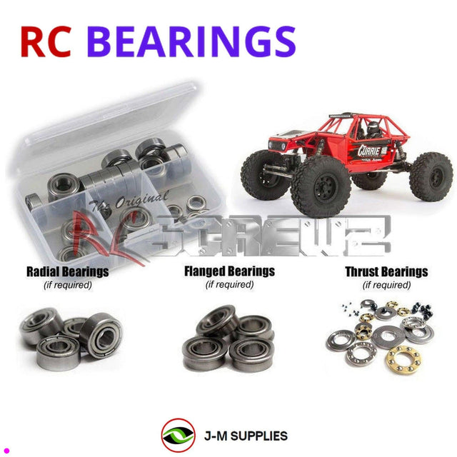 RCScrewZ Metal Shielded Bearing Kit axi036b for Axial Racing Capra 1.9 4WS Unlimited Trail Buggy RTR 1/10 Electric 4WD Rock Crawler (#AXI03022T1 / AXI03022T2) | SET