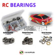 J-M SUPPLIES - RCScrewZ Metal Shielded Bearing Kit dur029b for Duratrax Vendetta TC RC Car | SET - 