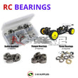 J-M SUPPLIES - RCScrewZ Metal Shielded Bearing Kit durg020b for Team Durango DEX410 V4 RC Car | UPG - 