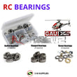 J-M SUPPLIES - RCScrewZ Metal Shielded Bearing Kit gau006b for Gaui X2 Helicopter RC | SET - 