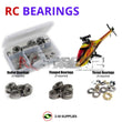 J-M SUPPLIES - RCScrewZ Metal Shielded Bearing Kit gau013b for Gaui X3-L Helicopter RC | SET - 