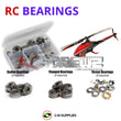 J-M SUPPLIES RC Parts Store - RCScrewZ Metal Shielded Bearing Kit gob011b for Goblin Thunder 650/700 Helicopter RC | UPG