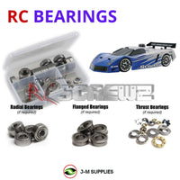 J-M SUPPLIES RC Parts Store - RCScrewZ Metal Shielded Bearing Kit hpi015b for HPI Racing RS4 3 Nitro RTR RC Car (#510) | PRO