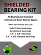 Upgrade Your RC Car with Metal Shielded Bearings for HPI F10 Formula Ten 1/10 | hpi059b - High Performance Upgrade | Durable & Reliable - by J-M SUPPLIES