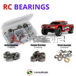 J-M SUPPLIES - RCScrewZ Metal Shielded Bearing Kit hpi062b for HPI Racing Baja 5 SC #105231 RC Car | UPG - 