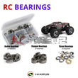 Representative image of an RCScrewZ metal-shielded bearing kit for HPI Savage XS Flux RTR 4WD Mini Monster Truck (106571, HPI106571); exact bearing sizes and quantities vary by RC model.