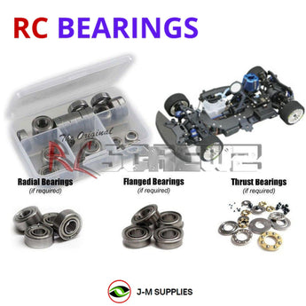 J-M SUPPLIES RC Parts Store - RCScrewZ Metal Shielded Bearing Kit kyo043b for Kyosho FW-05R/S 1/10 Nitro 4WD On-Road Touring Car (31581) | PRO