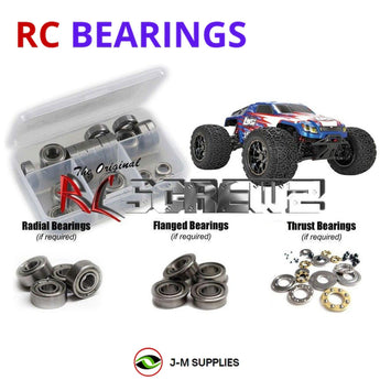 J-M SUPPLIES - RCScrewZ Metal Shielded Bearing Kit los083b for Losi LST XXL2-E 1/8 MT (LOS04004) | SET - 