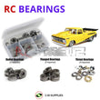 J-M SUPPLIES RC Parts Store - RCScrewZ Metal Shielded Bearing Kit los139b for Losi 1968 Ford F100 22S No Prep Drag Truck RTR 1/10 Electric 2WD Brushless Drag Truck (LOS03045) | RCX