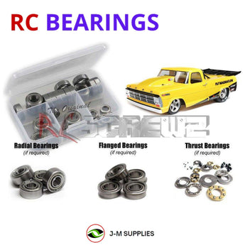 J-M SUPPLIES RC Parts Store - RCScrewZ Metal Shielded Bearing Kit los139b for Losi 1968 Ford F100 22S No Prep Drag Truck RTR 1/10 Electric 2WD Brushless Drag Truck (LOS03045) | RCX