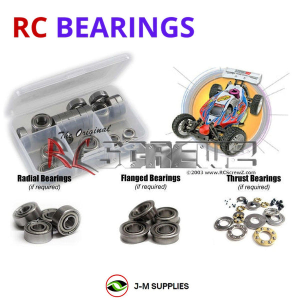 J-M SUPPLIES RC Parts Store - RCScrewZ Metal Shielded Bearing Kit ofn012b for Ofna Hyper 7 PBS 1/8th #14325 RC Car | SET