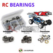 J-M SUPPLIES RC Parts Store - RCScrewZ Metal Shielded Bearing Kit ofn043b for Ofna/Jammin X1X-CR 1/8th Buggy RC Car | SET