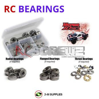 J-M SUPPLIES RC Parts Store - RCScrewZ Metal Shielded Bearing Kit ofn057b for Ofna Hyper 10 SC #14615 RC Car | SET