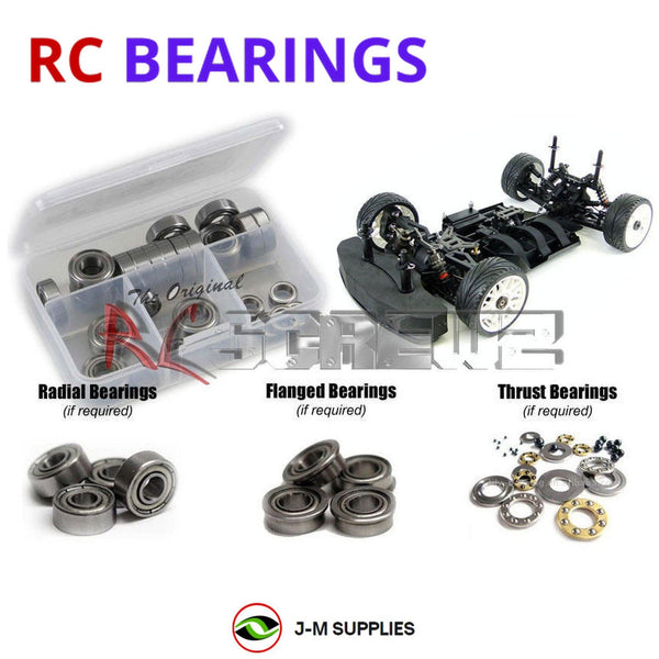 J-M SUPPLIES RC Parts Store - RCScrewZ Metal Shielded Bearing Kit ofn061b for Ofna Ultra GTP 2e Electric 1/8th RC Car | SET