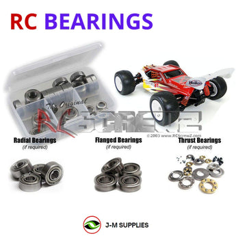 J-M SUPPLIES RC Parts Store - RCScrewZ Metal Shielded Bearing Kit ofn063b for Ofna Hyper 10TT Nitro RC Car | SET