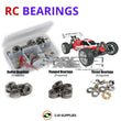 J-M SUPPLIES RC Parts Store - RCScrewZ Metal Shielded Bearing Kit ofn072b for Ofna Buggy 8e RTR/Pro 1/8th RC Car | SET