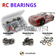 J-M SUPPLIES RC Parts Store - RCScrewZ Metal Shielded Bearing Kit ofn089b for Ofna/Hobao GTB-e 1/8th Onroad RC Car | SET